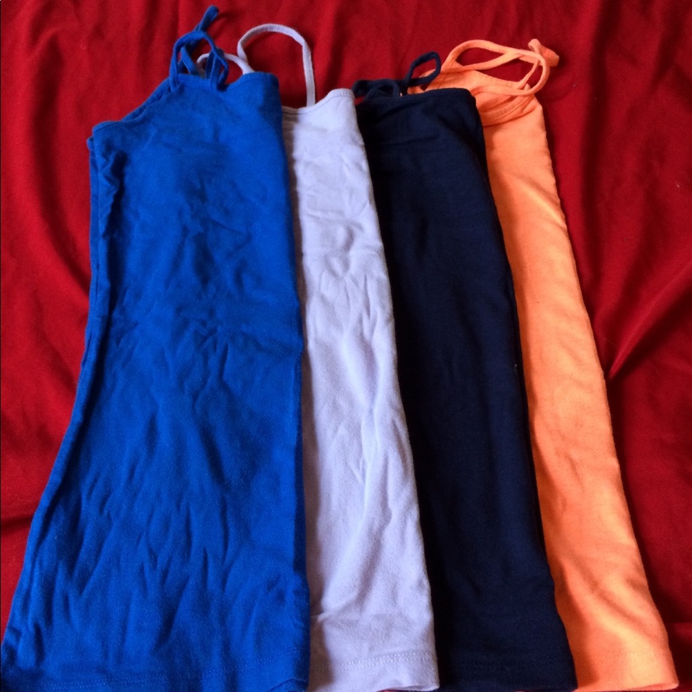 Lot of 7 tank tops